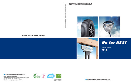 Thumbnail Sumitomo Rubber Industries Annual Report 2016