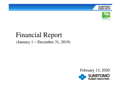 Thumbnail Sumitomo Rubber Industries Financial Statement 2019