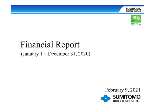 Thumbnail Sumitomo Rubber Industries Financial Statement 2020