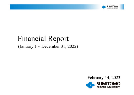 Thumbnail Sumitomo Rubber Industries Financial Statement 2022