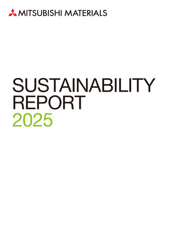 Thumbnail Mitsubishi Materials Sustainability Report 2025