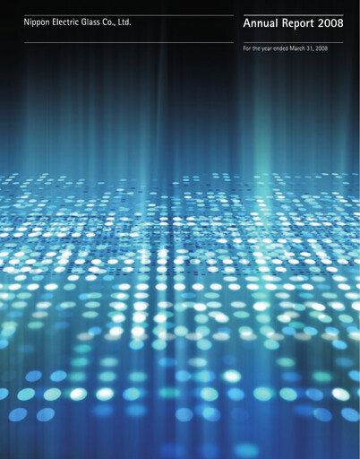 Thumbnail Nippon Electric Glass Annual Report 2008