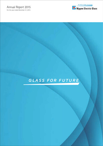 Thumbnail Nippon Electric Glass Annual Report 2015