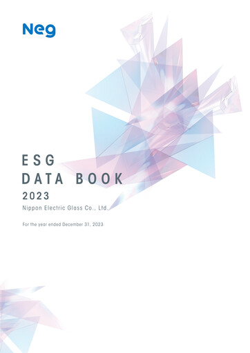 Thumbnail Nippon Electric Glass ESG Report 2023