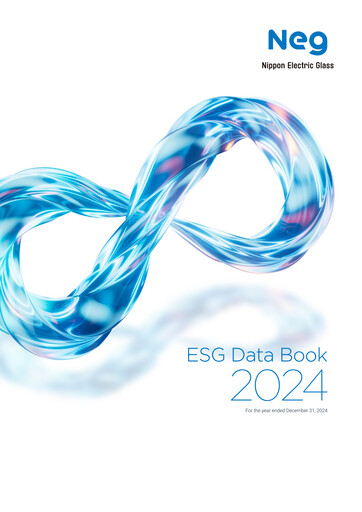 Thumbnail Nippon Electric Glass ESG Report 2024