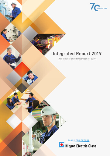 Thumbnail Nippon Electric Glass Integrated Report 2019
