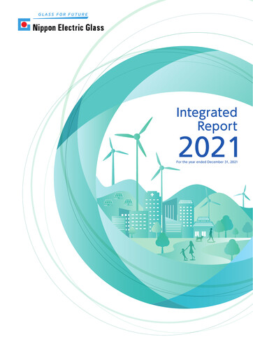 Thumbnail Nippon Electric Glass Integrated Report 2021