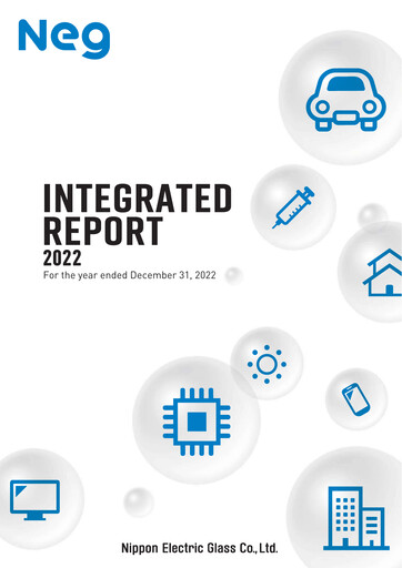 Thumbnail Nippon Electric Glass Integrated Report 2022