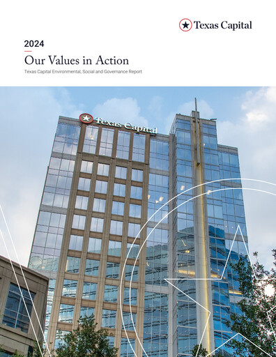 Vorschaubild Texas Capital Bancshares ESG-Bericht 2024