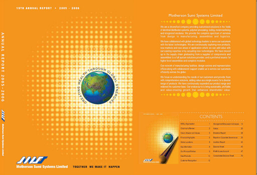 Thumbnail Samvardhana Motherson Annual Report 2005-2006