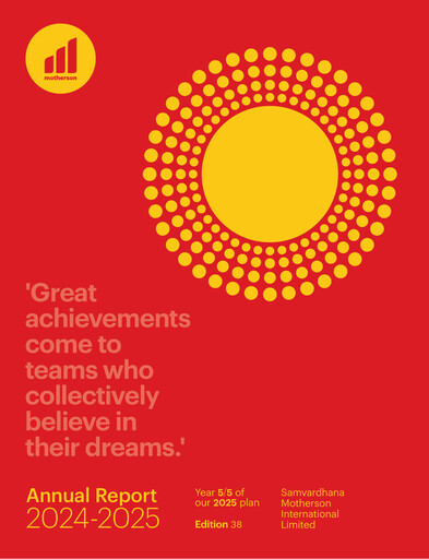 Thumbnail Samvardhana Motherson Annual Report 2024-2025