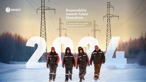 Thumbnail Rosseti Sustainability Report 2024