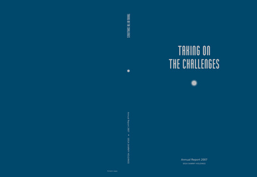 Thumbnail Sega Sammy Holdings Annual Report 2007