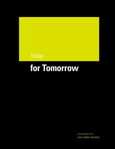 Thumbnail Sega Sammy Holdings Annual Report 2011