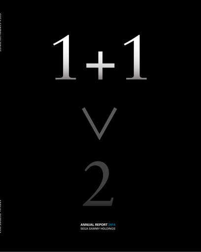 Thumbnail Sega Sammy Holdings Annual Report 2014