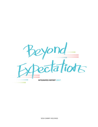 Thumbnail Sega Sammy Holdings Annual Report 2017