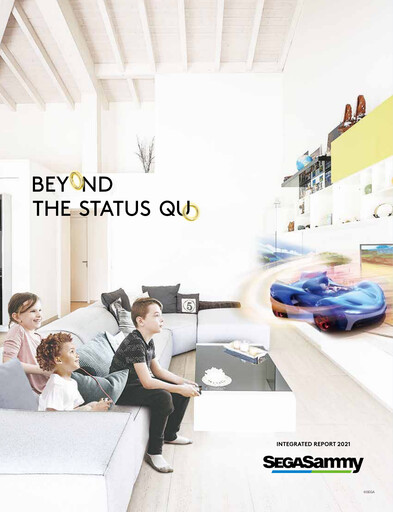 Thumbnail Sega Sammy Holdings Annual Report 2021