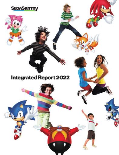 Thumbnail Sega Sammy Holdings Annual Report 2022