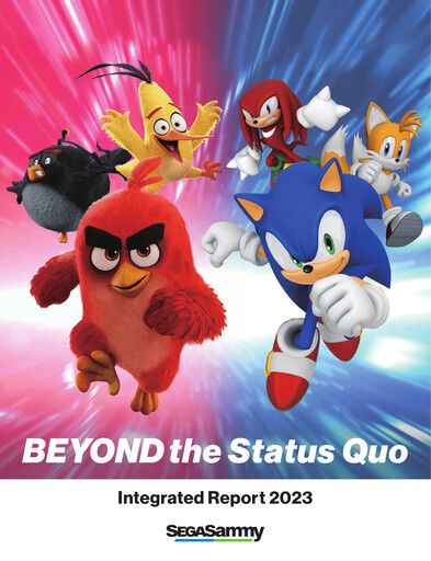 Thumbnail Sega Sammy Holdings Annual Report 2023