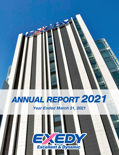 Thumbnail EXEDY Corporation Annual Report 2021