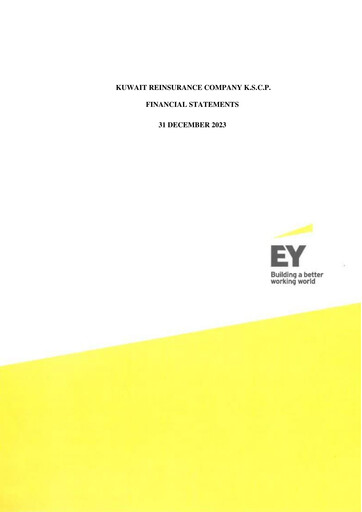 Thumbnail Kuwait Reinsurance Company Financial Statement 2023
