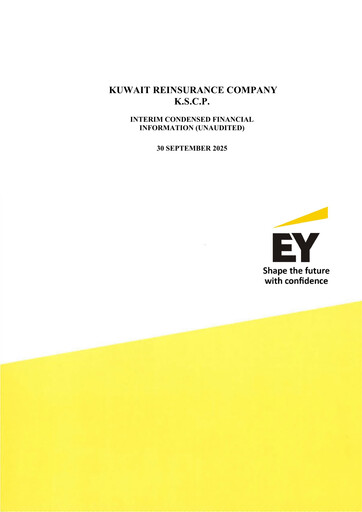 Thumbnail Kuwait Reinsurance Company Quarterly Report 2025-q3