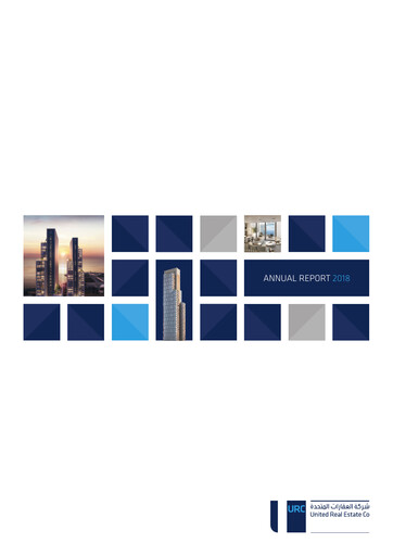 Thumbnail United Real Estate Company Annual Report 2018