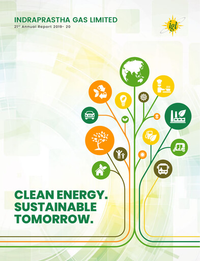 Vorschaubild Indraprastha Gas
 Jahresbericht 2019-2020