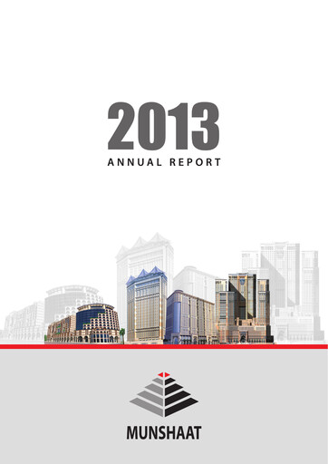Thumbnail Munshaat Real Estate Projects Company Annual Report 2013