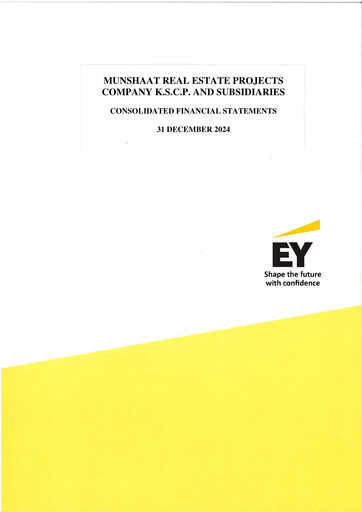 Thumbnail Munshaat Real Estate Projects Company Financial Statement 2024