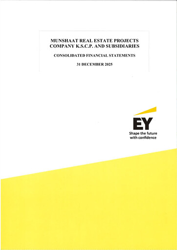 Thumbnail Munshaat Real Estate Projects Company Financial Statement 2025