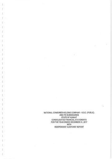 Vorschaubild National Consumer Holding Company Finanzmitteilung 2017