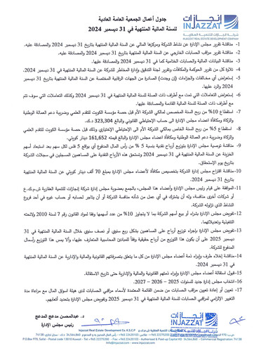 Vorschaubild Injazzat Real Estate Development Company Jahresbericht 2024