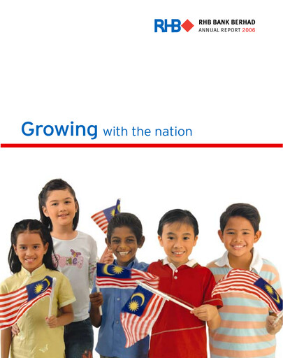 Thumbnail RHB Bank Annual Report 2006