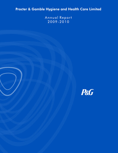 Thumbnail Procter & Gamble India Annual Report 2009-2010