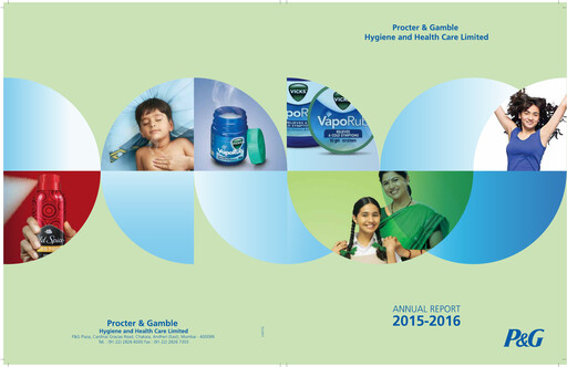 Thumbnail Procter & Gamble India Annual Report 2015-2016