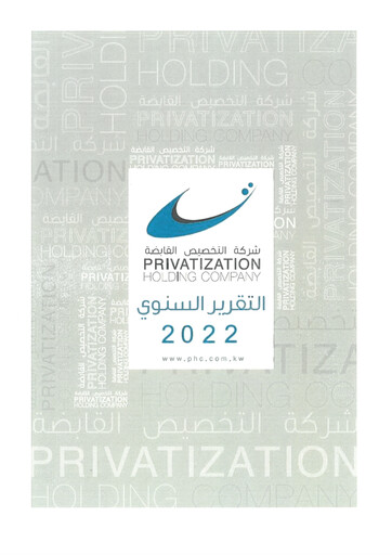 Thumbnail Privatization Holding Company - K.P.S.C. Annual Report 2022