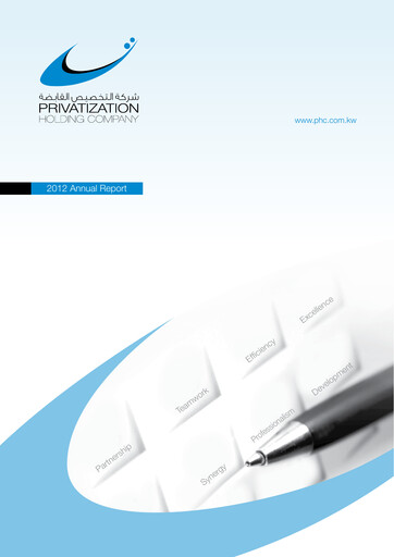 Thumbnail Privatization Holding Company - K.P.S.C. Annual Report 2012