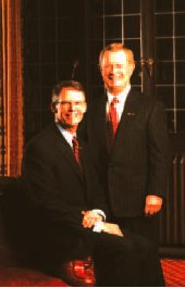 (PHOTO OF RICHARD DAVIS AND JERRY GRUNDHOFER)