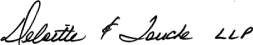 -s- Deliotte Signature
