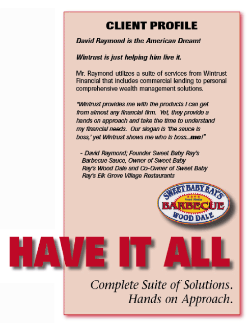 (SWEET BABY RAY'S BARBECUE WOOD DALE POSTER)